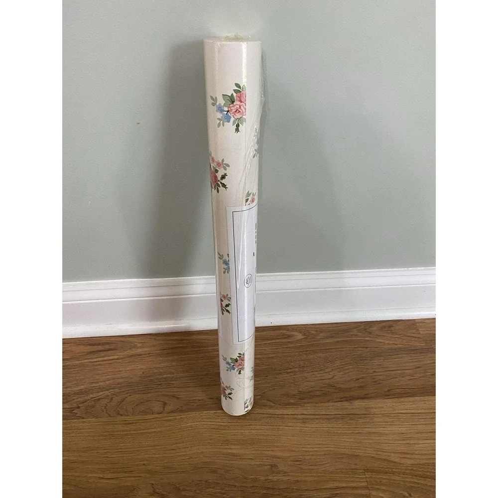 Laura Ashley Vintage Washable Wallpaper Florette Old Rose Cottagecore Floral